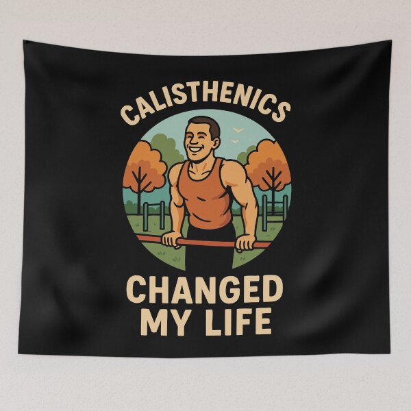 Item preview, Calisthenics Changed My Life Fitness Gym Training designed and sold by LuminOrb.
