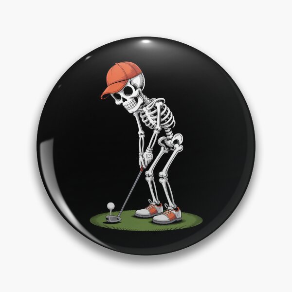 Item preview, Skeleton Golf Halloween Golfer Golf Player designed and sold by VENOM0RIOT.