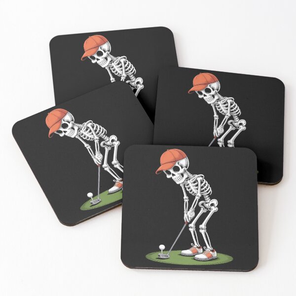 Item preview, Skeleton Golf Halloween Golfer Golf Player designed and sold by VENOM0RIOT.
