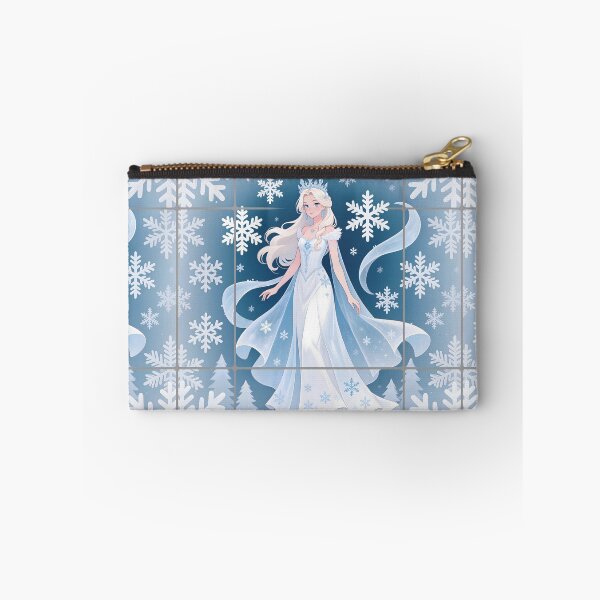 Item preview,  Snow Princess Clipart Seamless Pattern Art Print Sticker, clothes & Home Decor designed and sold by TheGaliyaStudio.