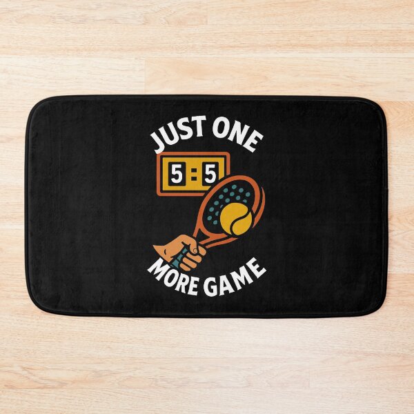 Item preview, Padel Just One More Game funny design designed and sold by LuminOrb.