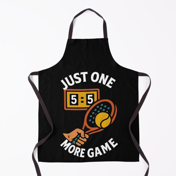 Artikelvorschau, Padel Just One More Game lustiges Design entworfen und verkauft von LuminOrb.