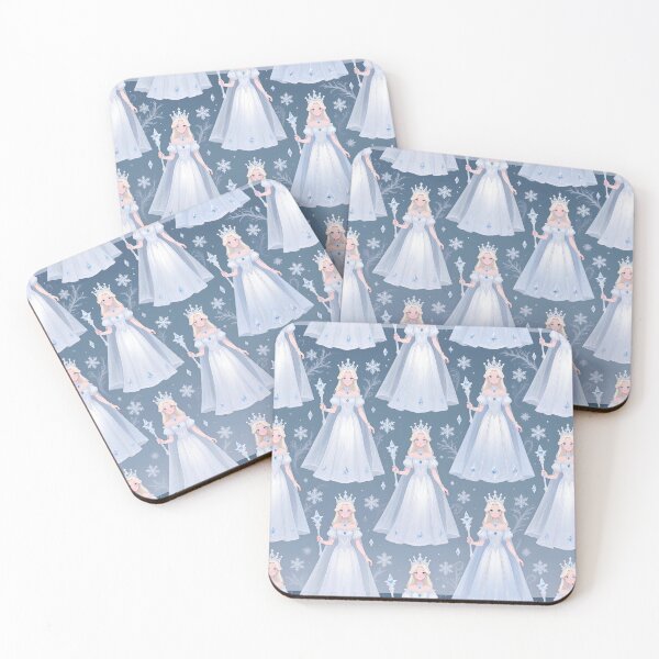 Item preview, Ice Queen Clipart Seamless Pattern Art Print Sticker, clothes & Home Decor designed and sold by TheGaliyaStudio.