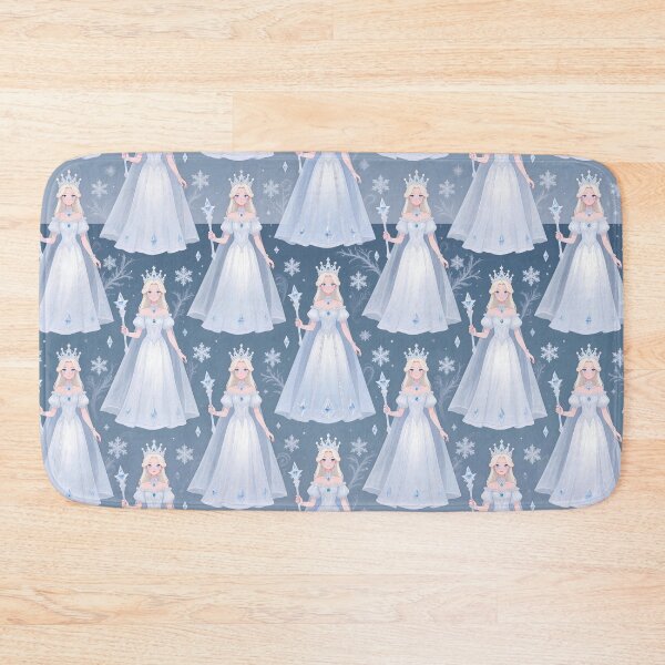 Item preview, Ice Queen Clipart Seamless Pattern Art Print Sticker, clothes & Home Decor designed and sold by TheGaliyaStudio.