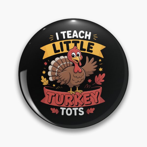 Item preview, I Teach Little Turkey Tots Thanksgiving Autumn Teaching designed and sold by tabdejinti.