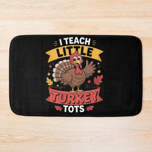 Item preview, I Teach Little Turkey Tots Thanksgiving Autumn Teaching designed and sold by tabdejinti.