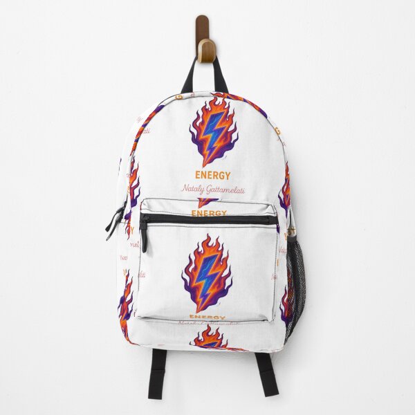 Item preview, “ENERGY Lightning Bolt Fire — Powerful Flame & Electric Power Design by Nataly Gattamelati” designed and sold by natalygattamelati.