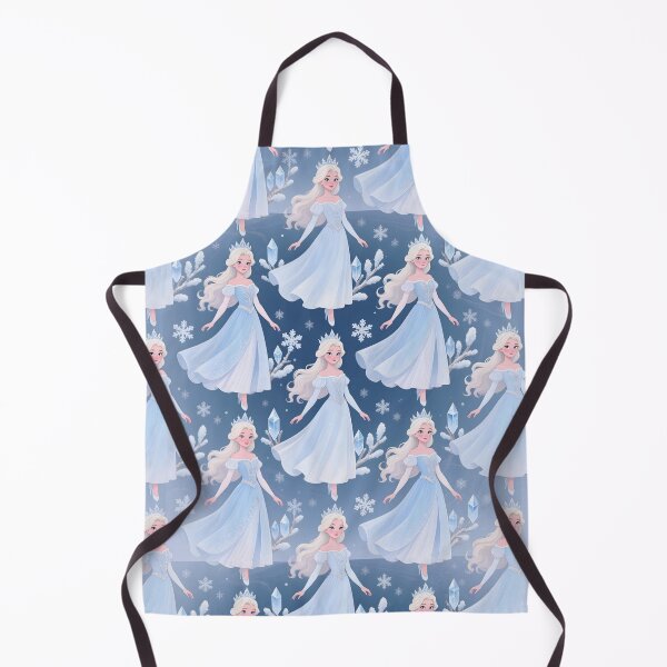 Item preview, Ice Queen Seamless Pattern Art Print Sticker, clothes & Home Decor designed and sold by TheGaliyaStudio.