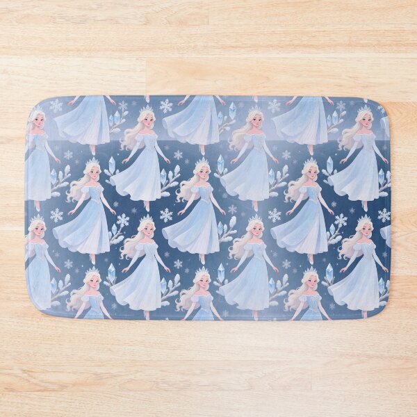 Item preview, Ice Queen Seamless Pattern Art Print Sticker, clothes & Home Decor designed and sold by TheGaliyaStudio.