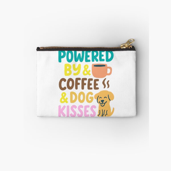 Item preview, Powered by Coffee and Dog Kisses designed and sold by Tong4130.