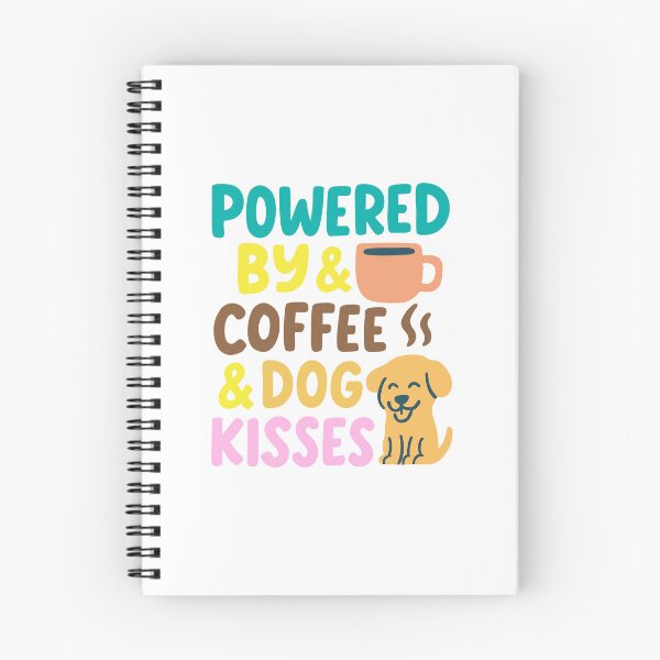 Item preview, Powered by Coffee and Dog Kisses designed and sold by Tong4130.