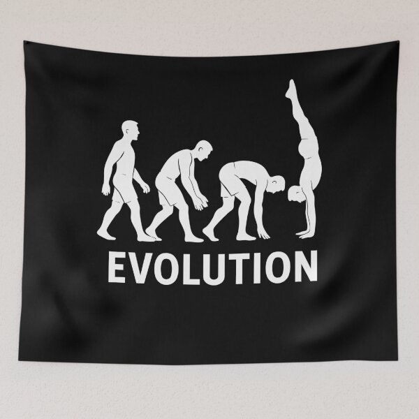 Item preview, Evolution Calisthenics Fitness Gym Workout designed and sold by LuminOrb.