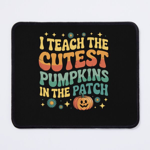Item preview, I Teach The Cutest Pumpkins Retro Vintage Halloween Teacher designed and sold by tabdejinti.
