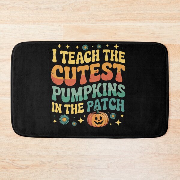 Item preview, I Teach The Cutest Pumpkins Retro Vintage Halloween Teacher designed and sold by tabdejinti.