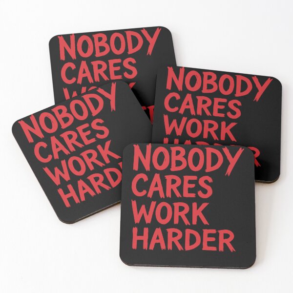 Item preview, Calisthenics Nobody Cares Work Harder Gym Training designed and sold by LuminOrb.
