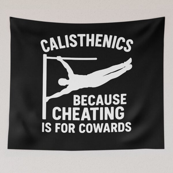 Item preview, Calisthenics Fitness Gym Training Workout Cheating designed and sold by LuminOrb.