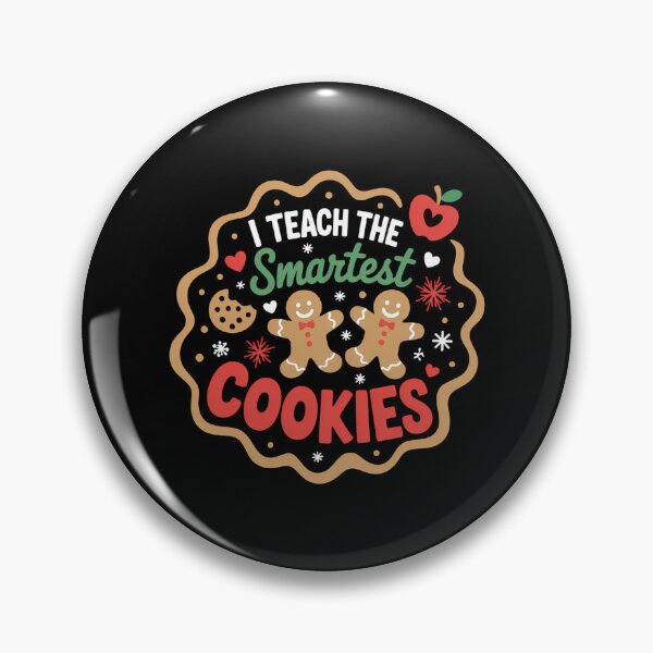 Item preview, I Teach The Smartest Cookies Funny Christmas Xmas Teacher designed and sold by ticlitule.
