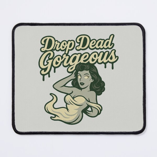 Item preview, Drop Dead Gorgeous | Pin-Up Ghost Halloween Design designed and sold by Bratak.