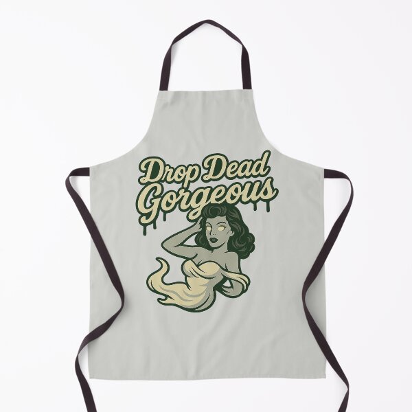 Item preview, Drop Dead Gorgeous | Pin-Up Ghost Halloween Design designed and sold by Bratak.