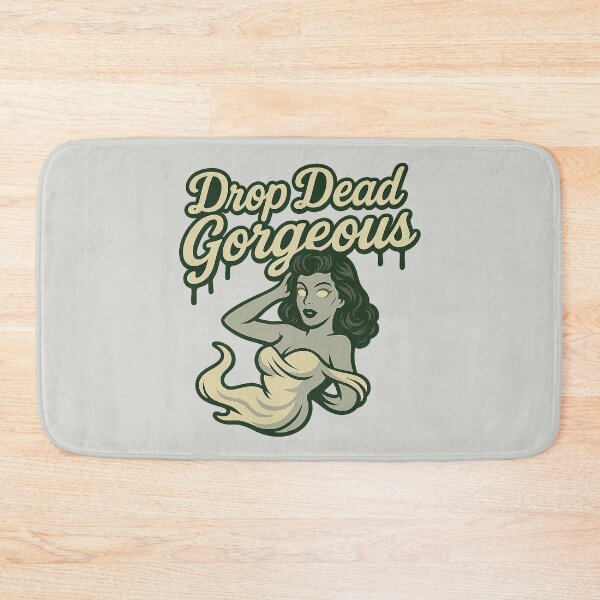Item preview, Drop Dead Gorgeous | Pin-Up Ghost Halloween Design designed and sold by Bratak.