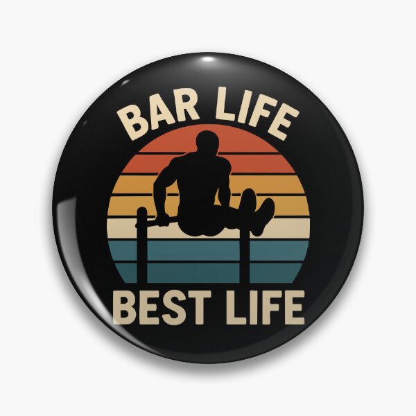 Item preview, Bar Life Best Life Gym Training Workout Fitness designed and sold by LuminOrb.