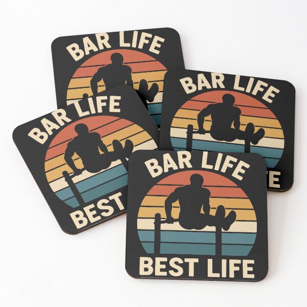 Item preview, Bar Life Best Life Gym Training Workout Fitness designed and sold by LuminOrb.