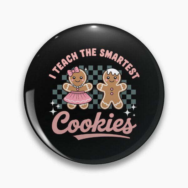 Item preview, I Teach The Smartest Cookies Gingerbread Teacher Christmas designed and sold by ticlitule.