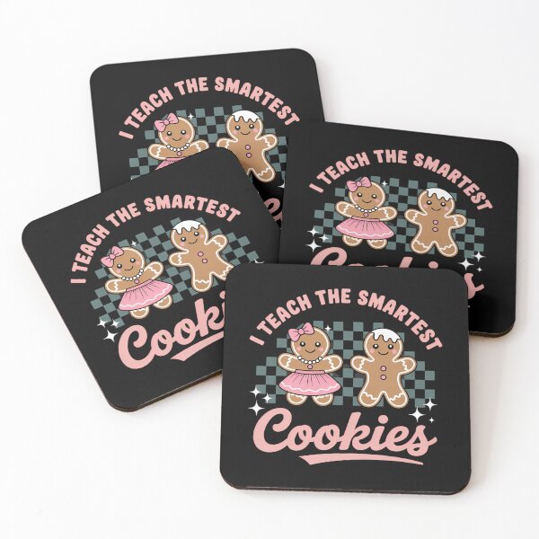 Item preview, I Teach The Smartest Cookies Gingerbread Teacher Christmas designed and sold by ticlitule.