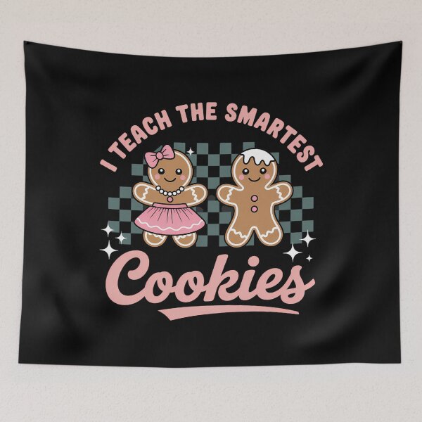 Item preview, I Teach The Smartest Cookies Gingerbread Teacher Christmas designed and sold by ticlitule.