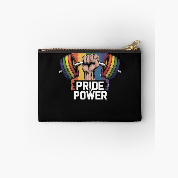Item preview, PRIDE is POWER Gay Pride Rainbow LBGTQ designed and sold by TrinaEspinoza.