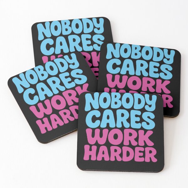 Item preview, Nobody Cares Work Harder Calisthenics Gym Training designed and sold by LuminOrb.