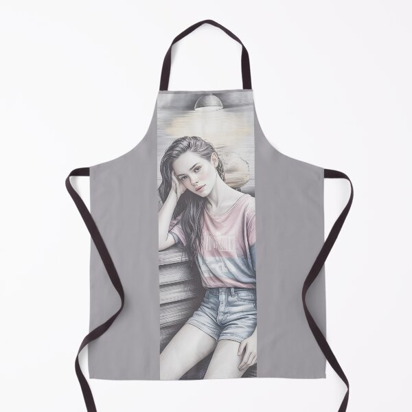 Item preview, Vintage Girl Portrait By Merch, Limited Edition designed and sold by KILEYMARGSHOP.