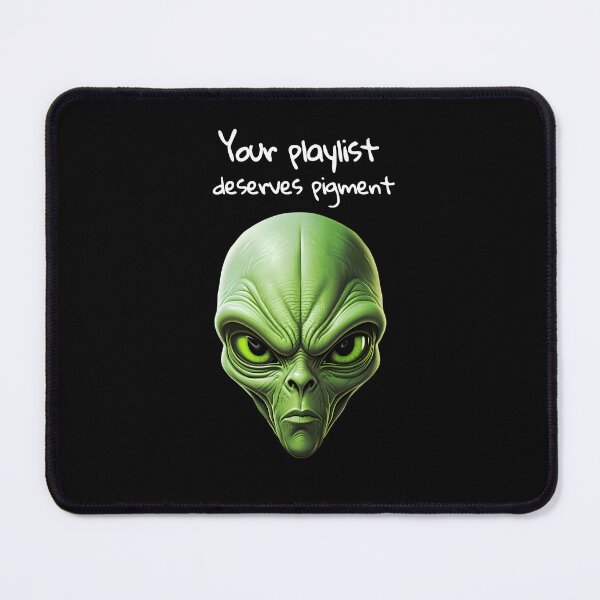 Item preview, "My alien and My playlist" music vibes design designed and sold by TR_fairydesigns.