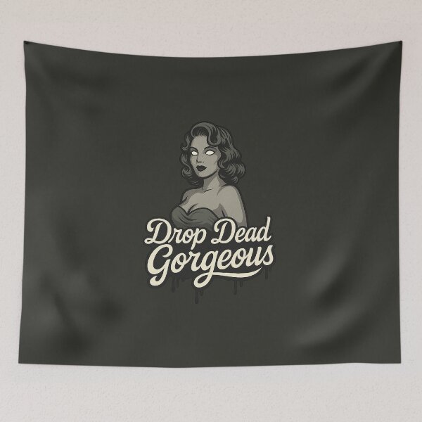 Item preview, Drop Dead Gorgeous | Halloween designed and sold by Bratak.