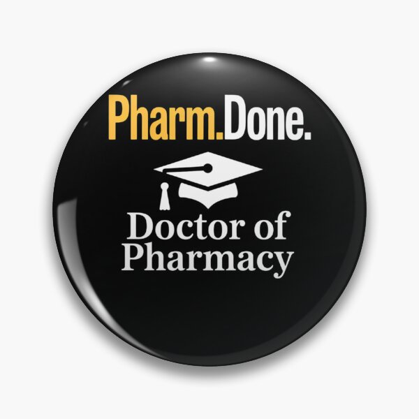 Item preview, Pharm.Done. I'm Done Doctor Of Pharmacy PharmD Graduation designed and sold by TrinaEspinoza.