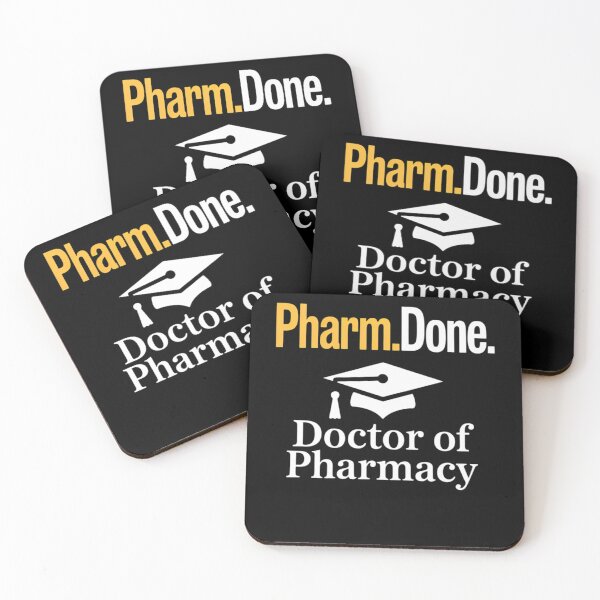 Item preview, Pharm.Done. I'm Done Doctor Of Pharmacy PharmD Graduation designed and sold by TrinaEspinoza.
