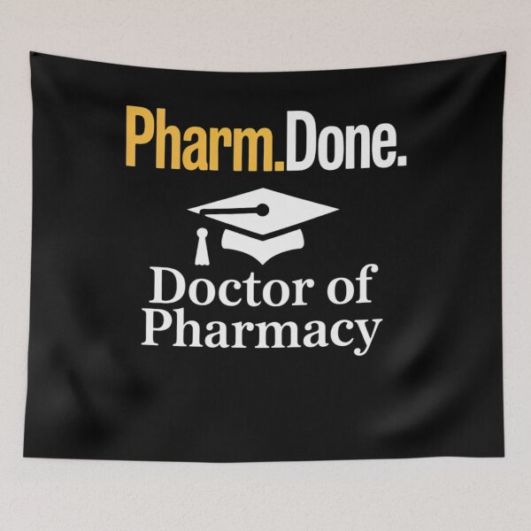 Item preview, Pharm.Done. I'm Done Doctor Of Pharmacy PharmD Graduation designed and sold by TrinaEspinoza.
