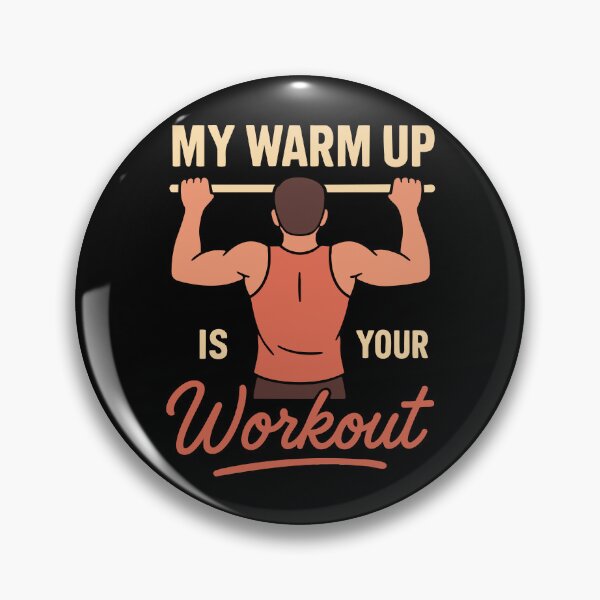 Item preview, My Warm Up Is Your Workout Gym Fitness designed and sold by LuminOrb.