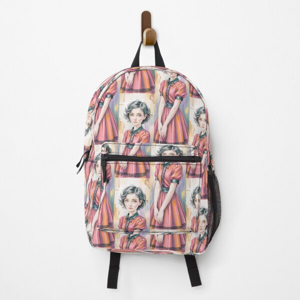 Item preview, Retro Girl Portrait Art By Merch, Limited Edition designed and sold by KILEYMARGSHOP.