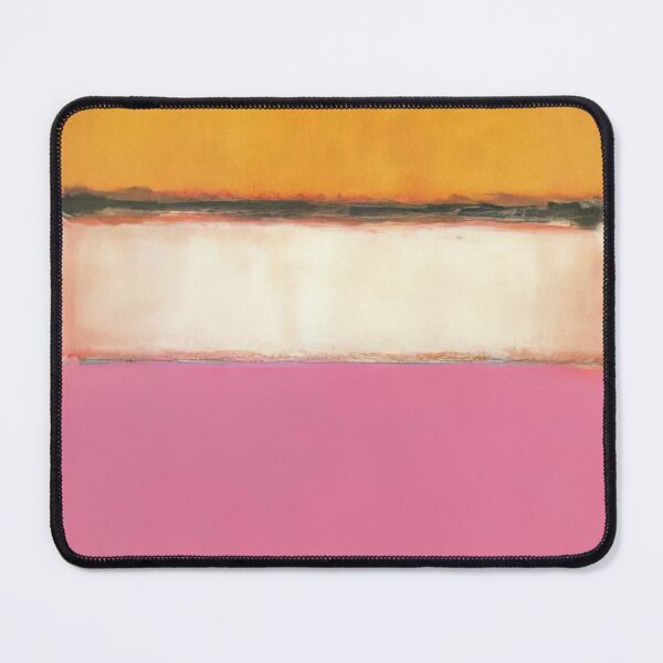 Item preview, White Center (yellow, Pink And Lavender On Rose) - 1950 By Mark Rothko designed and sold by Jemychte.