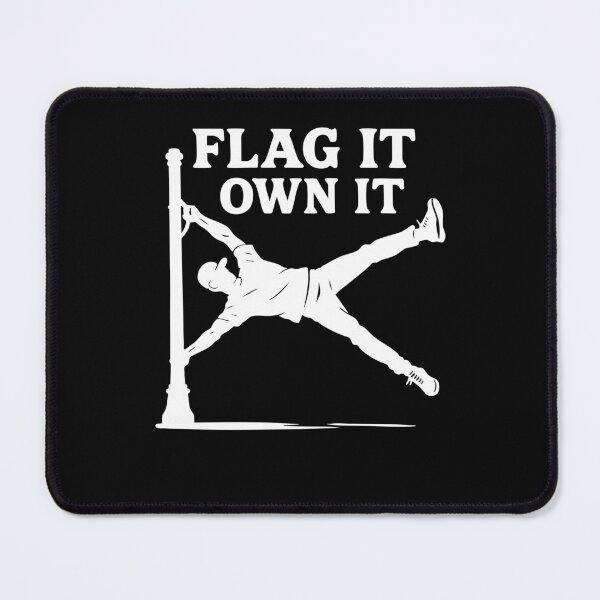 Item preview, Flag It Own It Calisthenics Fitness Gym Workout designed and sold by LuminOrb.
