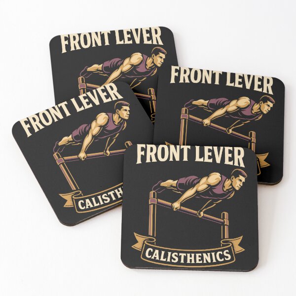Item preview, Front Lever Calisthenics Gym Training Workout designed and sold by LuminOrb.