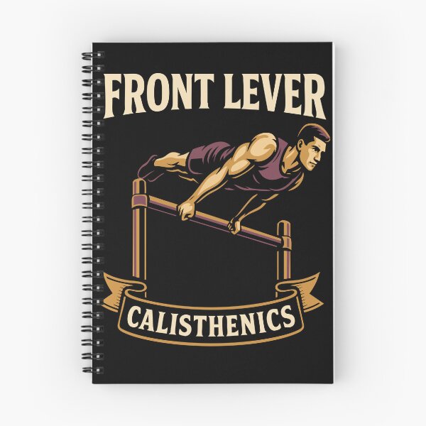 Item preview, Front Lever Calisthenics Gym Training Workout designed and sold by LuminOrb.