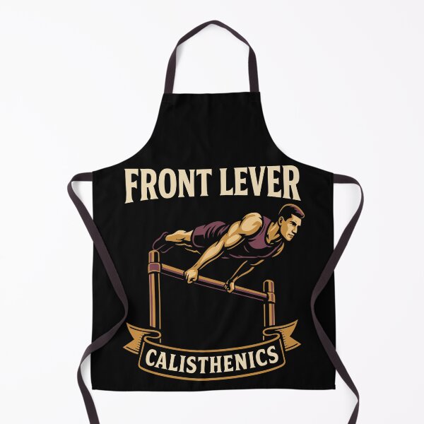 Item preview, Front Lever Calisthenics Gym Training Workout designed and sold by LuminOrb.