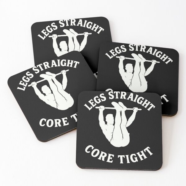 Item preview, Legs Straight Core Tight Calisthenics Fitness Gym designed and sold by LuminOrb.