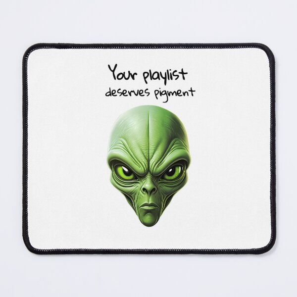 Item preview, "My alien and My playlist" music vibes design designed and sold by TR_fairydesigns.