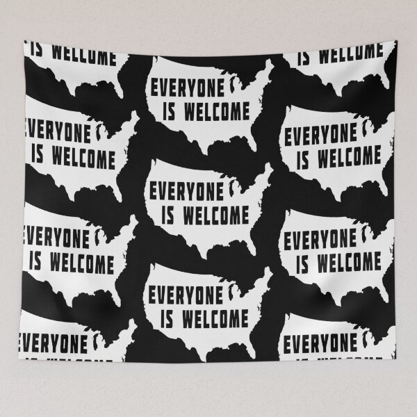 Item preview, USA Everyone Is Welcome designed and sold by EthosWear.