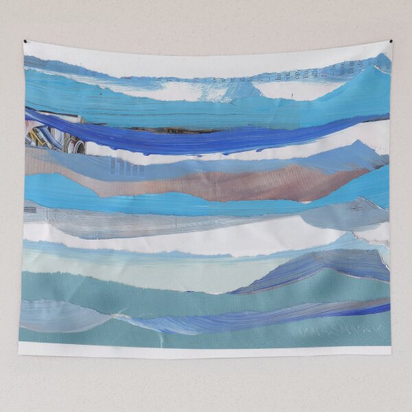 Item preview, Inner Ocean — Handmade Paper Artwork designed and sold by vmrshnkvart.