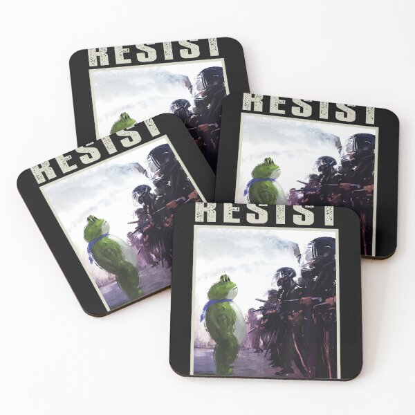 Item preview, Portland 2025 Resist Portland Frog Protest Art  designed and sold by LouisaOReilly.