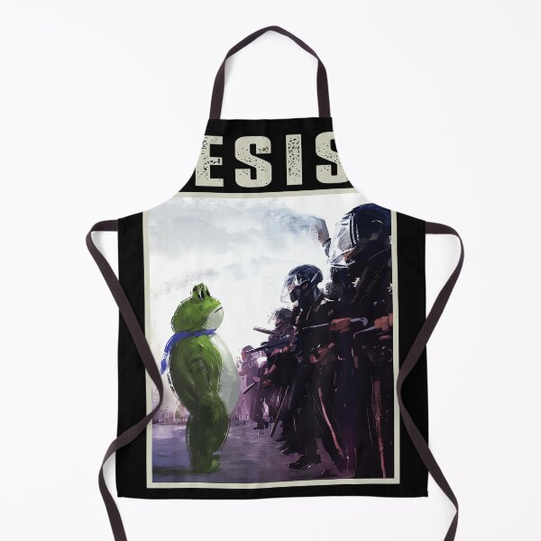 Item preview, Portland 2025 Resist Portland Frog Protest Art designed and sold by LouisaOReilly.